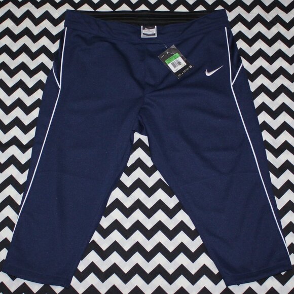 NWT Nike Womens Stealth Softball Pants - Navy - Size: XL - Picture 1 of 10